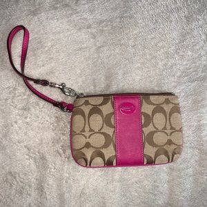 Coach wristlet